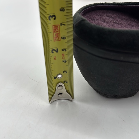 Privo Black Leather Slip On Mule Size 8.5 CM7157E - Picture 6 of 8